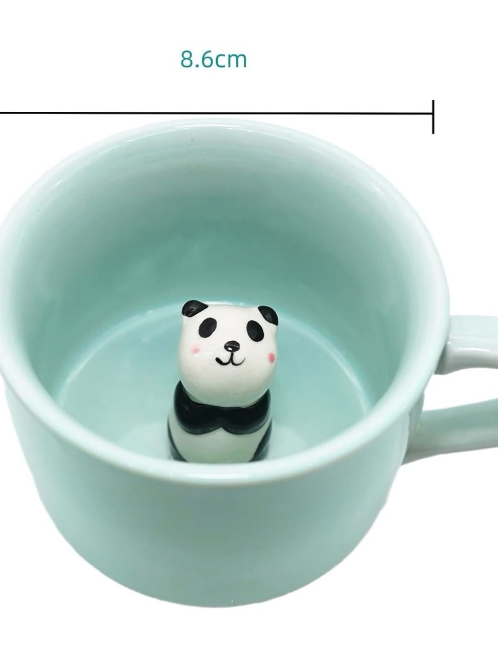 Ceramic Panda Hideaway Mug